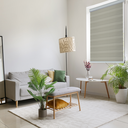 Kenneth Cole Luxury Zebra Blinds (Blackout), Grey /48x90"