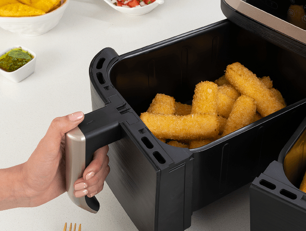 Black &amp; Decker Dual Air Fryer 9L, Black