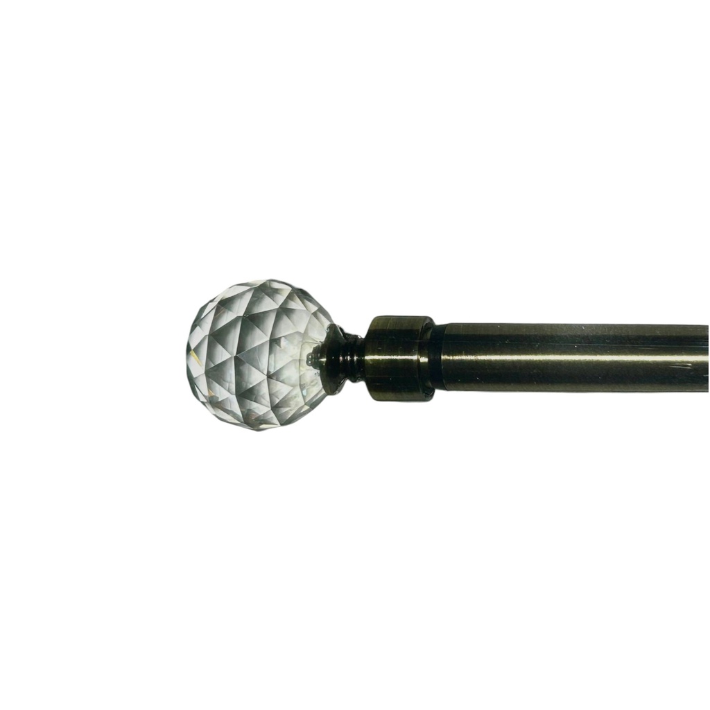 Classy Homes Curtain Rod 28-48 in Single 16/19