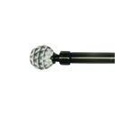 Classy Homes Curtain Rod 28-48 in Single 16/19