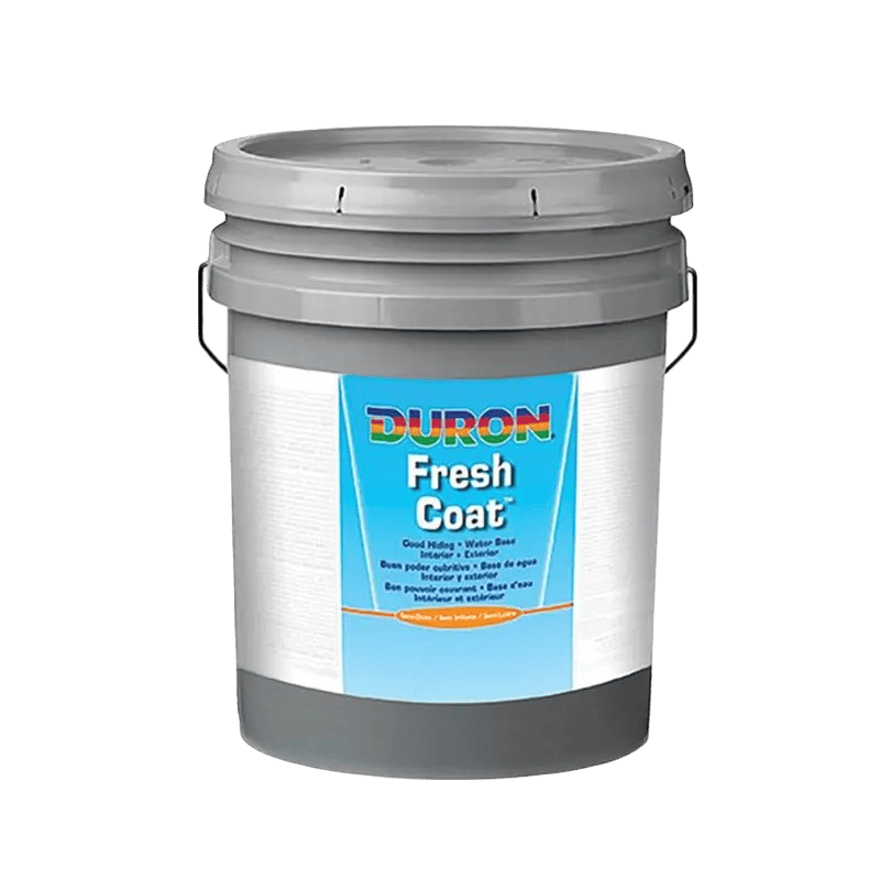 Duron Fresh Coat Int/ Ext Semi-Gloss White Base 5 Gal.