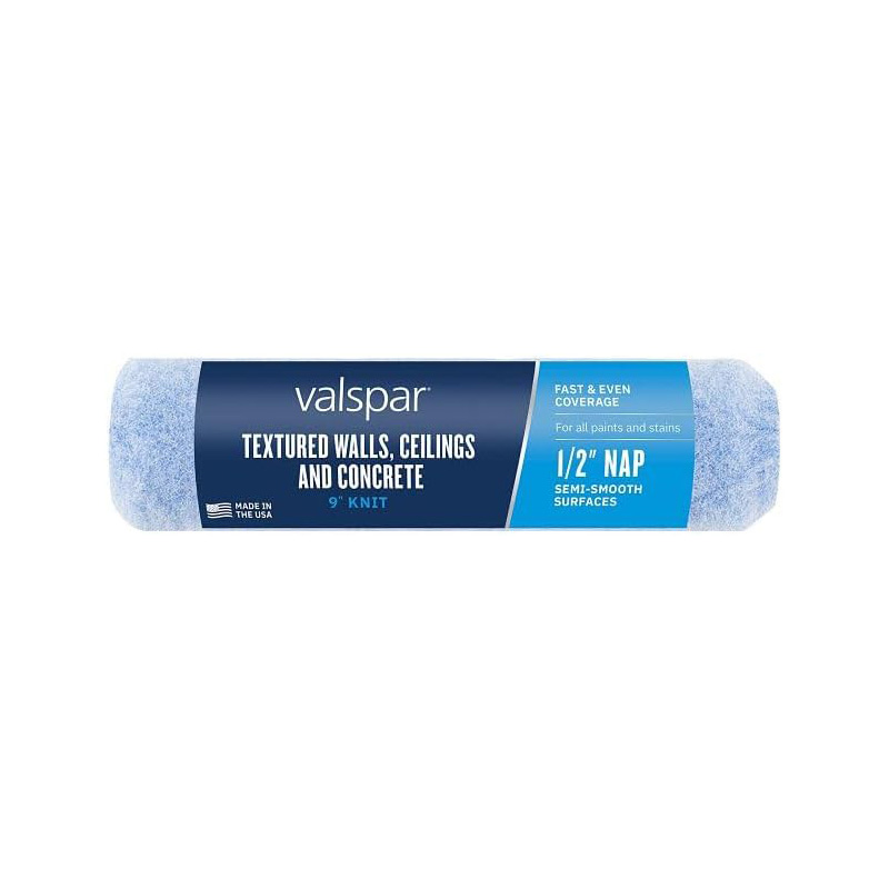 Valspar Knit Textured Walls, Concrete &amp; Decks Roller Cover 9 In. x 1/2 In.