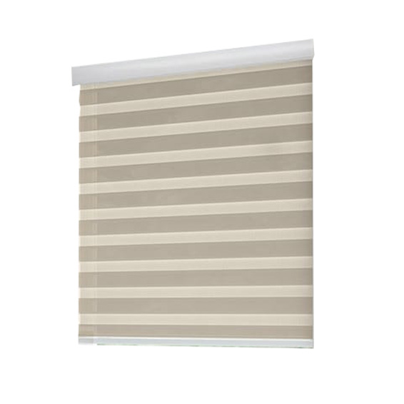 Classy Homes Zebra Roller Blind 52x50 In., Beige