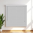 Kenneth Cole Paulownia Wood Venetian Blinds 72 x 90.5 In. (183x230cm), Grey