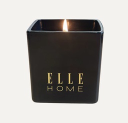 [EH202412184BK] Elle Home Dark Rose Vanilla Scented Candle p2p