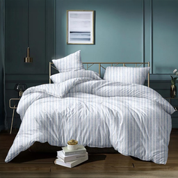 [NSH4PC-QUEEN-P5] Nautica Queen Sheet Set Print 4pc