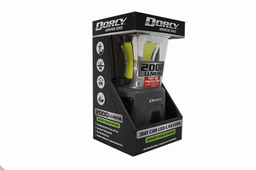 [41-3119] ****Dorcy Adventure Series LED Lantern with Red Safety Flasher, Black/ Gray Plastic