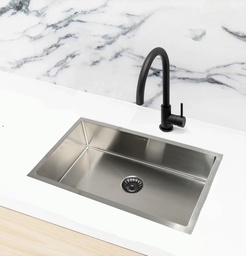 [RHSK7545 / RHKS-HFES7545A RHUKSC15583] Royal Homes Undermount Kitchen Sink Single-Bowl, 29.5 x 17.5 x 7 In. 304 Stainless Steel
