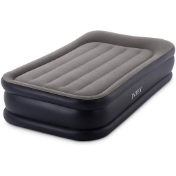 [64131 / 800-64131] Intex Twin Deluxe Pillow Rest Air Mattress