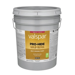 [028.0062002.008] ****Valspar Pro-Hide Gold Ultra Zero VOC Latex Eggshell Interior Wall Paint, Pastel Base, 5 Gal.