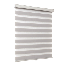 [CHZRB28552] Classy Homes Zebra Roller Blind 52x50 In., Grey