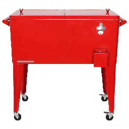 [PS-203-RD] ****Permasteel Cooler 80 Qt. Red